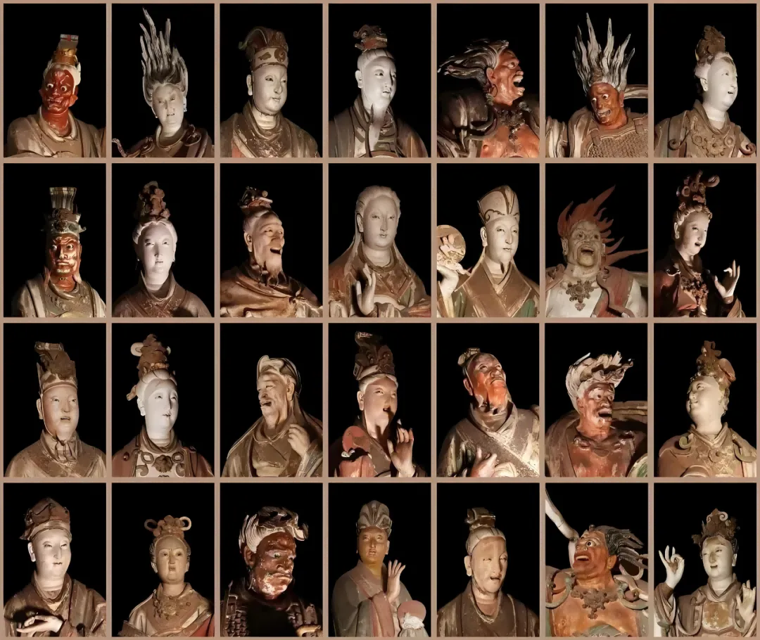 玉皇廟的二十八星宿(圖片來源:澎湃新聞)