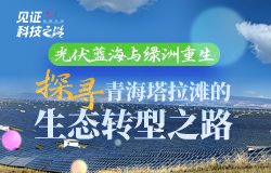 探尋青海塔拉灘的生態轉型之路這里，曾是風沙漫天的戈壁灘，隨著光伏園區的建設，草綠了，羊長膘了，牧民增收了！一起探尋塔拉灘的“綠色密碼”。