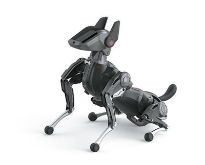 機器狗“哮天”。 受訪者供圖