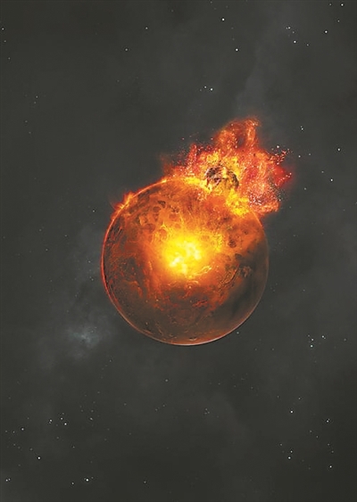 “洞察號”著陸器揭示了行星深層動蕩歷史的隱藏細節。 圖片來源：英國帝國理工學院