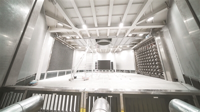 圖為低空三維多物理場耦合引導風洞。受訪單位供圖