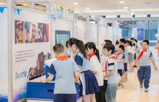 9月19日，中國流動科技館在安徽省六安市開展巡展活動。（中國科協供圖）