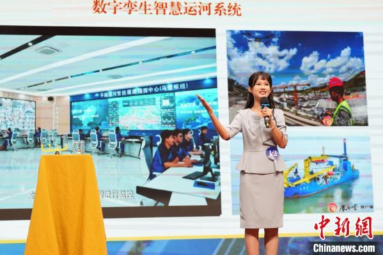 圖為比賽現場。廣西圖書館供圖