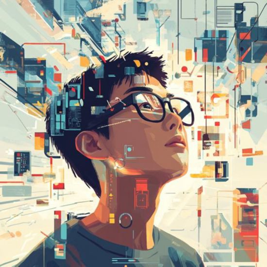 AI圖片生成:張茜