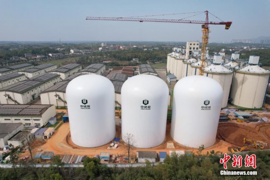 (無人機照片)中新社記者 楊華峰 攝