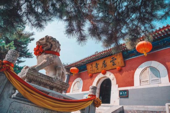 北京房山云居寺。新華社發