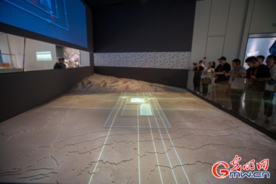 數字沙盤、全息投影演示布局