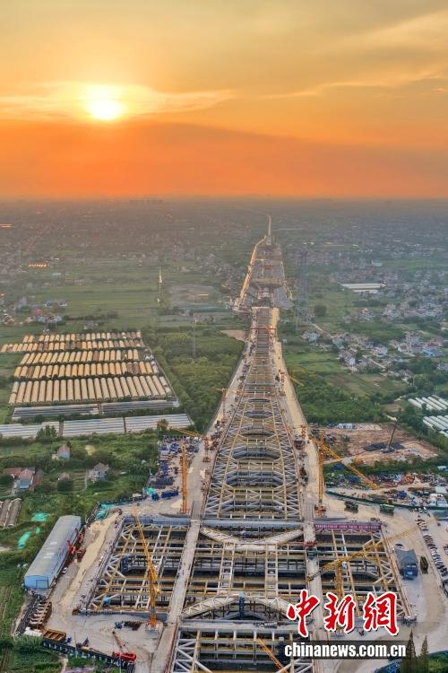 (無人機照片)中新社發 許叢軍 攝