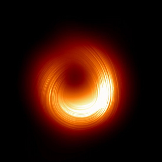 M87黑洞最新“身份照”。（事件視界望遠鏡合作組織供圖）