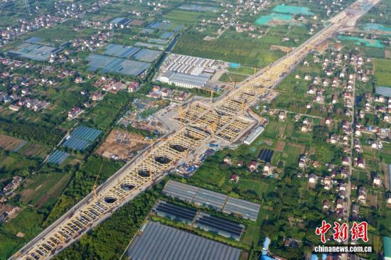 (無人機照片)中新社發 許叢軍 攝