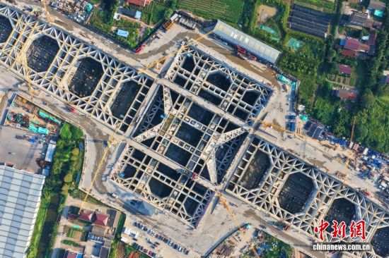 (無人機照片)中新社發 許叢軍 攝