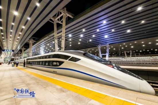 將在國慶中秋假期加開的D901/902次列車。圖片來源：中國鐵路微信公眾號