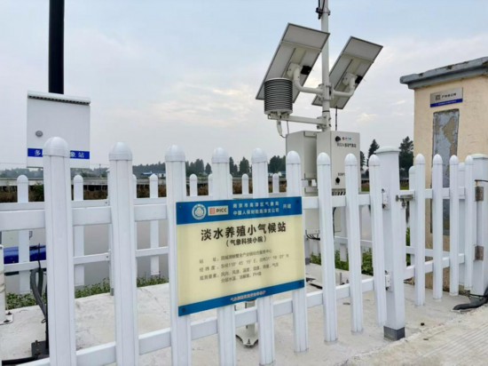 這是位于南京市高淳區的一家河蟹科技小院。新華網發